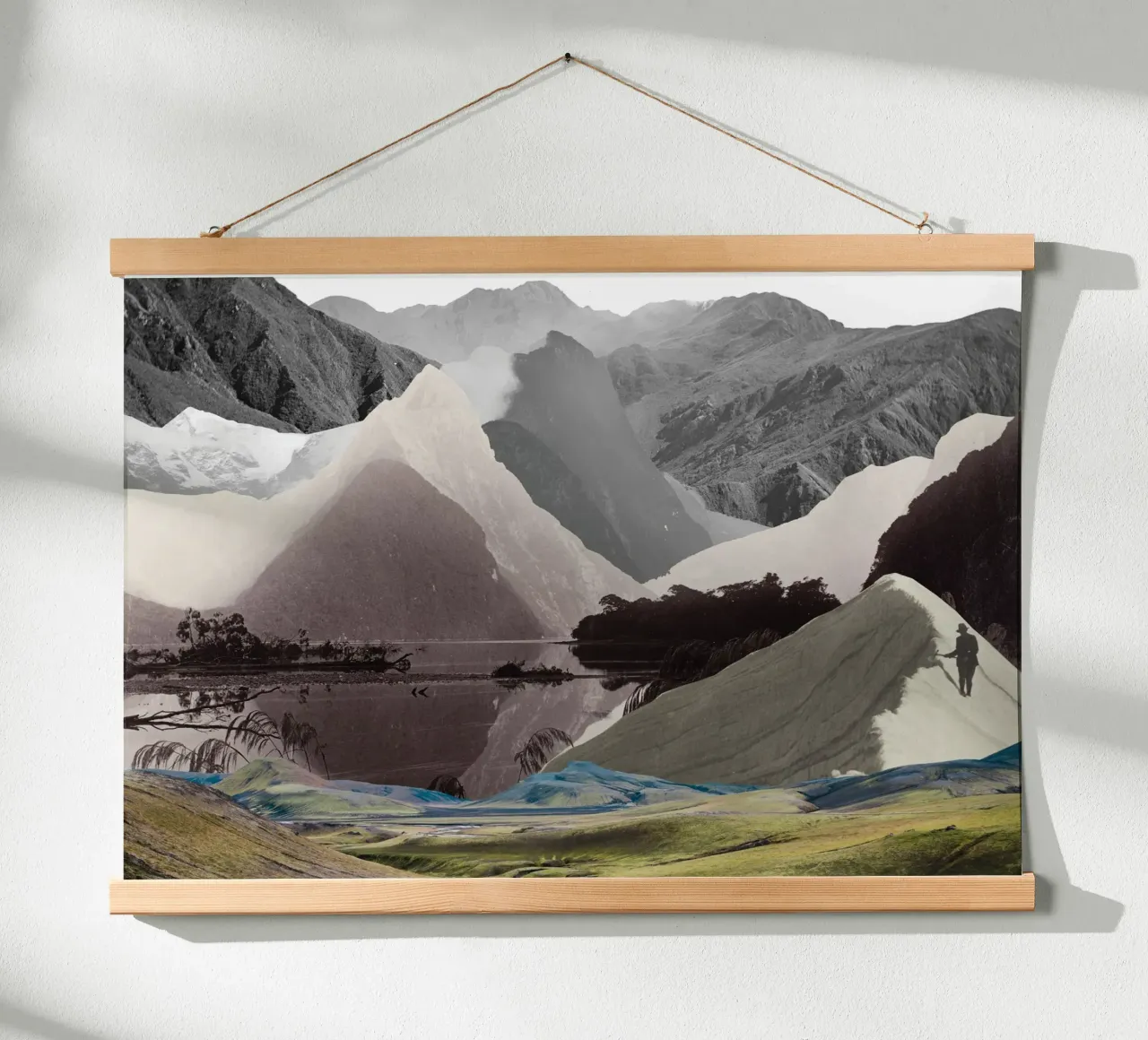 Phantom Range | Press Play Art Print Collage carta hahnemühle da Press Play Art Prints