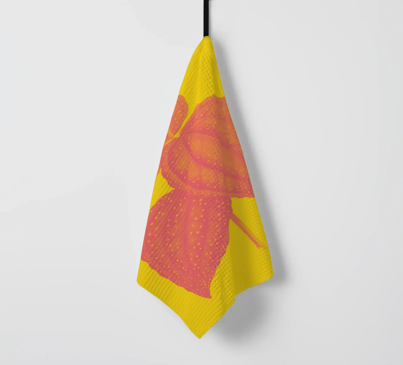 Plant Punch : Période jaune | Press Play Art Print Remix torchon de Press Play Art Prints