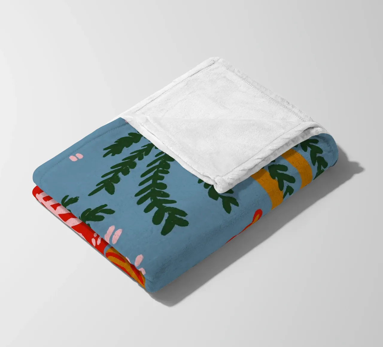 Tiger Under Palms coperta in pile da treechild