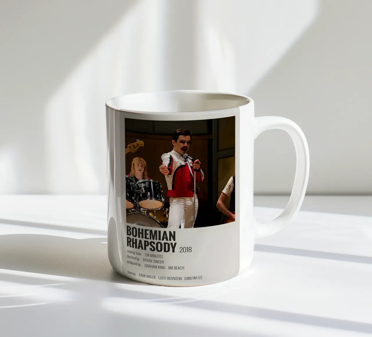 BOHEMIAN RHAPSODY 2018 tazza in ceramica da MVFminimalist