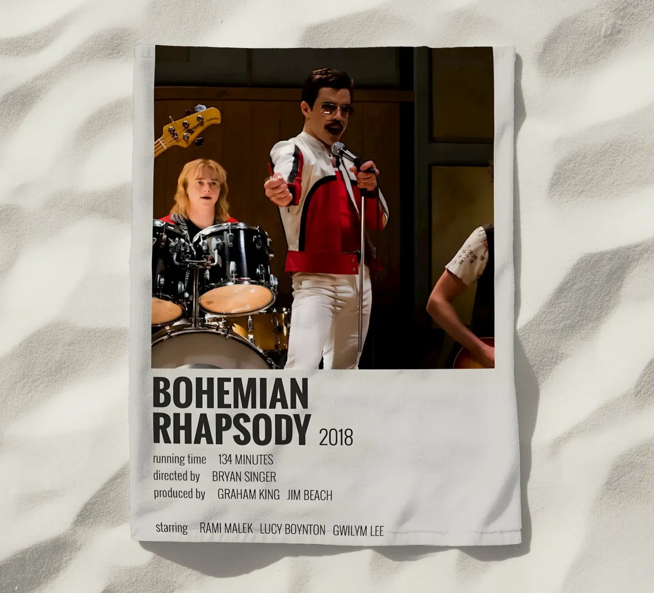 BOHEMIAN RHAPSODY 2018 telo mare da MVFminimalist