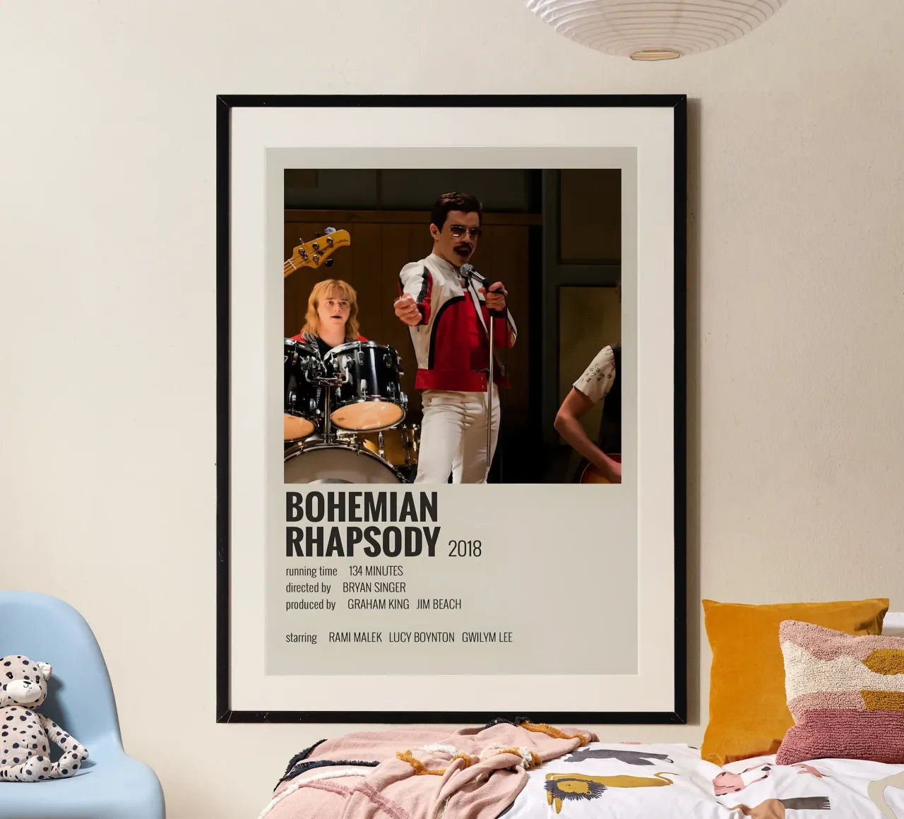 BOHEMIAN RHAPSODY 2018 carta hahnemühle da MVFminimalist