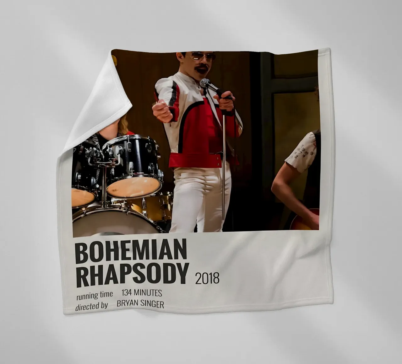 BOHEMIAN RHAPSODY 2018 coperta in pile da MVFminimalist