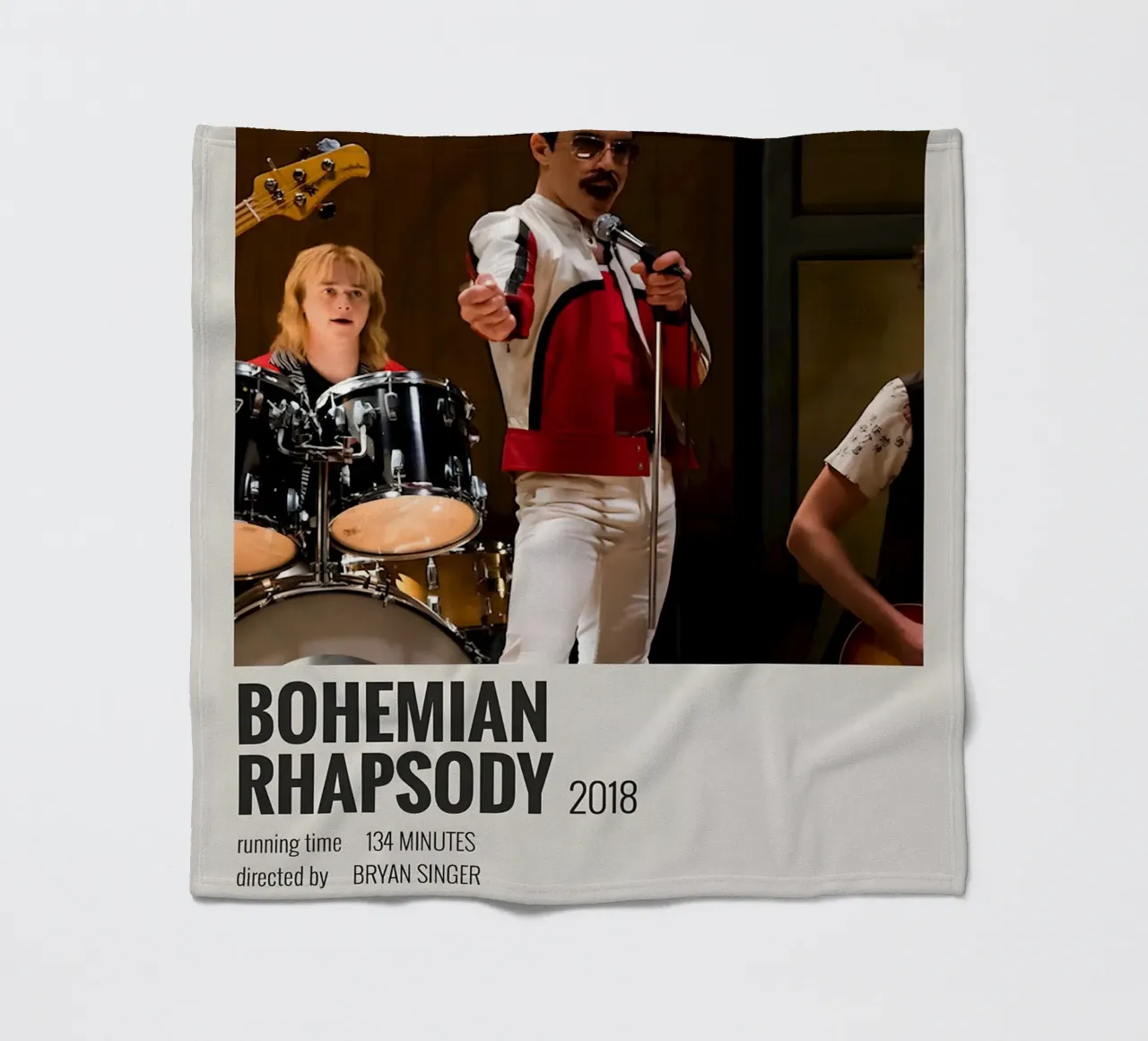 BOHEMIAN RHAPSODY 2018 coperta in pile da MVFminimalist