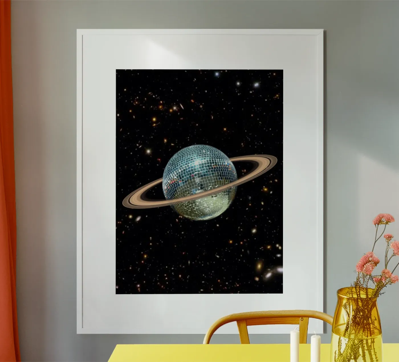 Saturn Disco poster da MsGonzalez