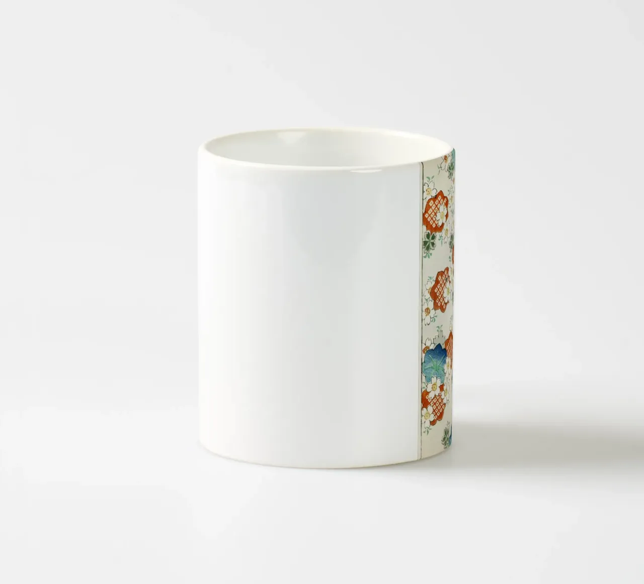 Floral pattern tazza in ceramica da vintageshop