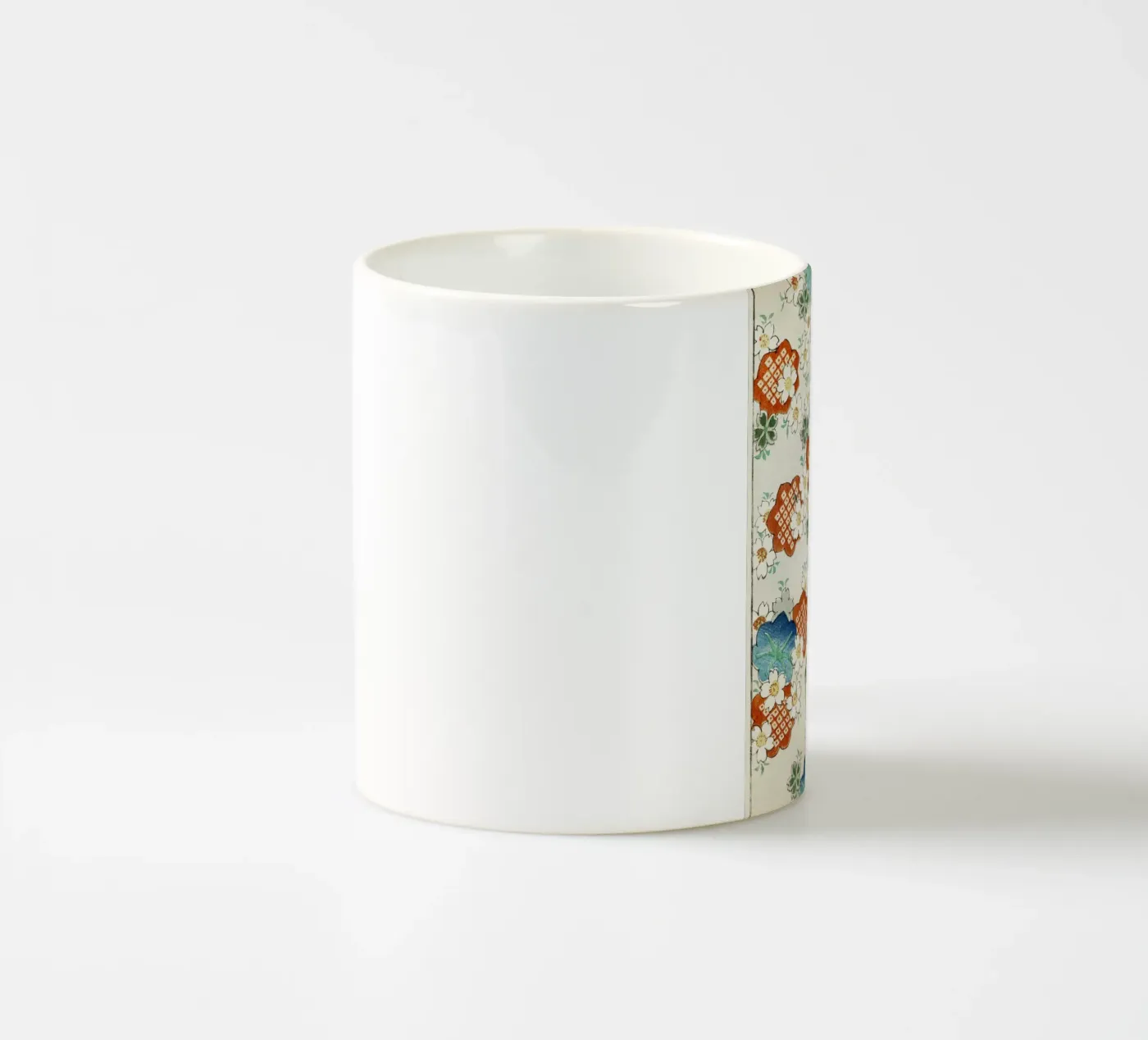 Floral pattern ceramic mug by vintageshop