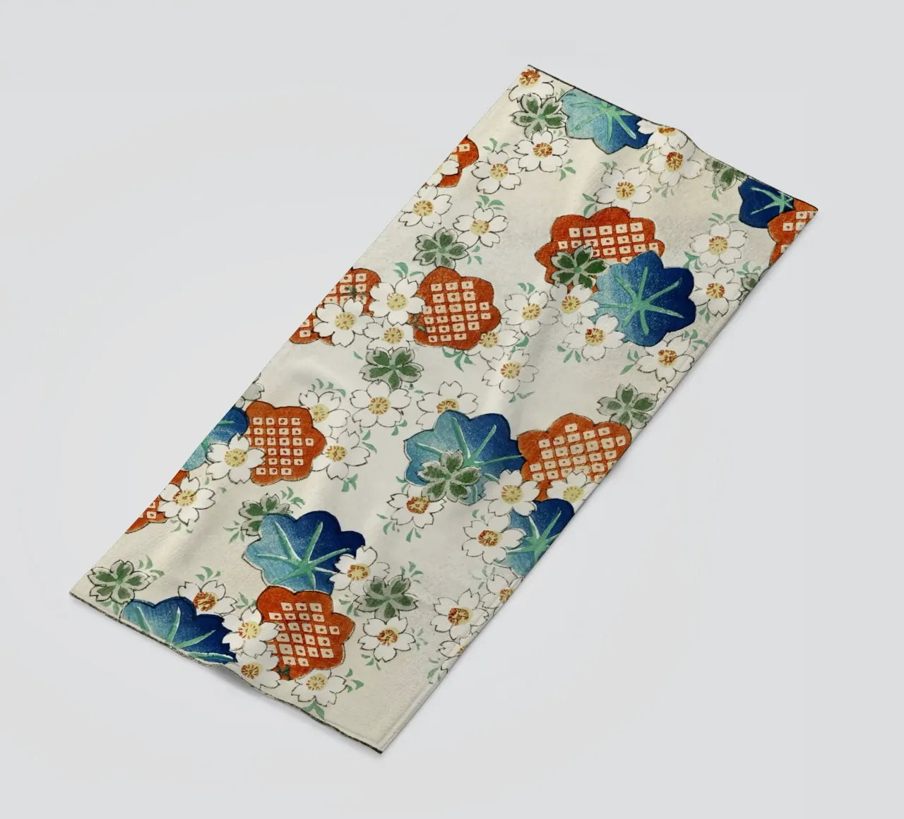 Floral pattern telo mare da vintageshop