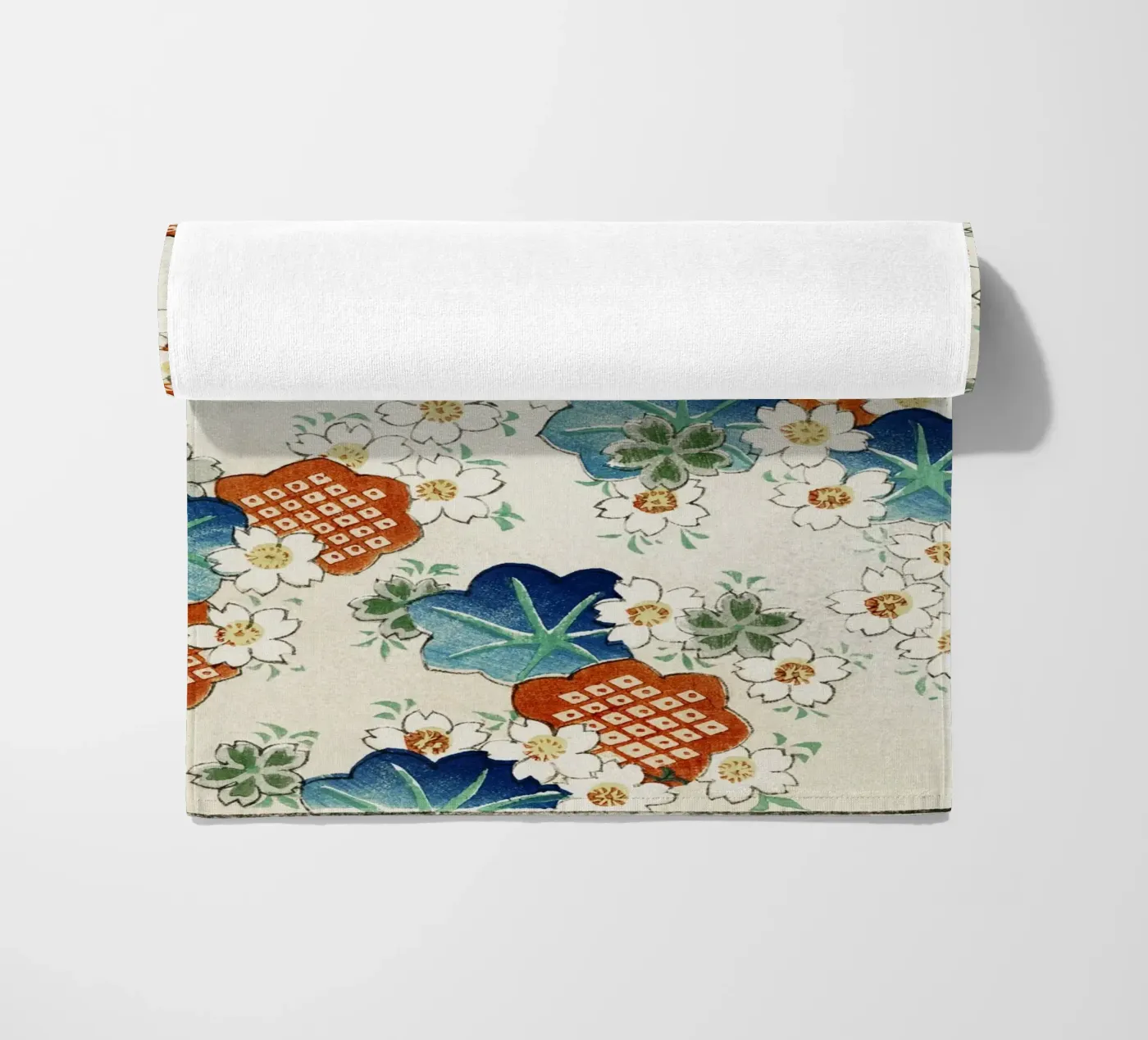 Floral pattern telo mare da vintageshop