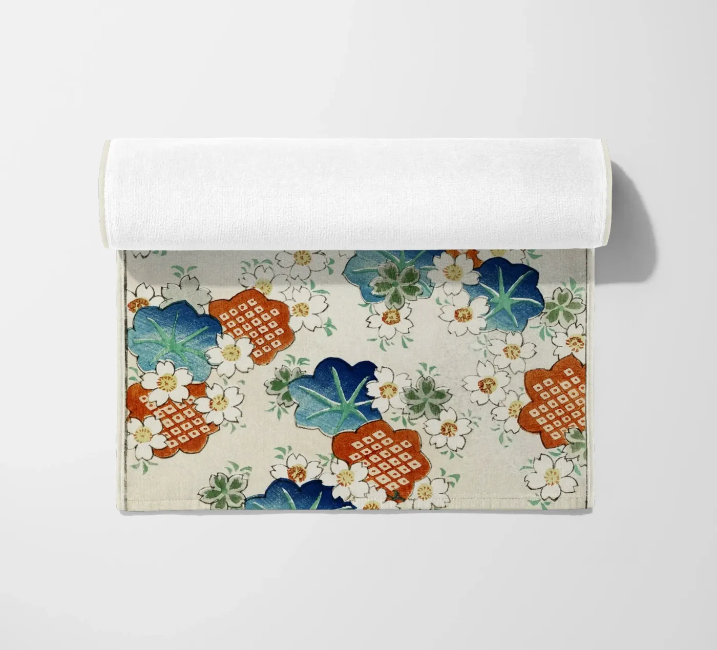 Floral pattern telo mare da vintageshop