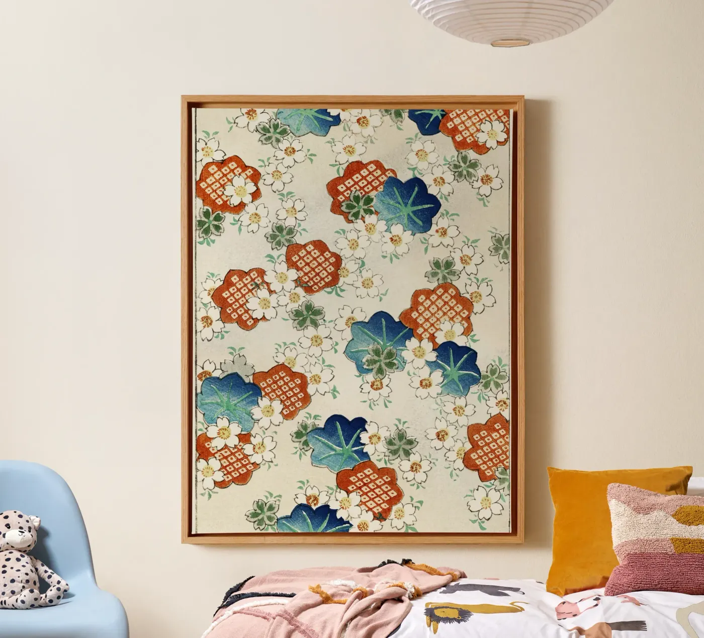 Floral pattern tela da vintageshop