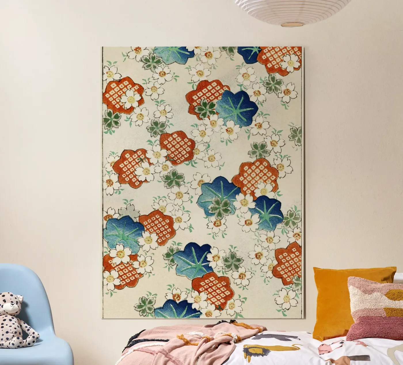 Floral pattern poster van vintageshop