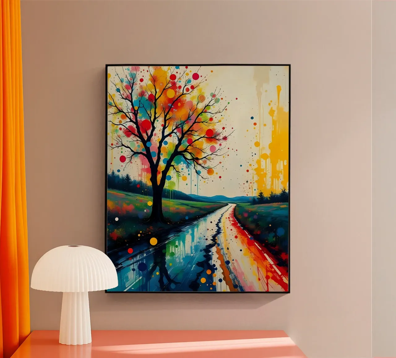 Painting_E_5 plexiglass da Farb- und Blütenzauber by LK