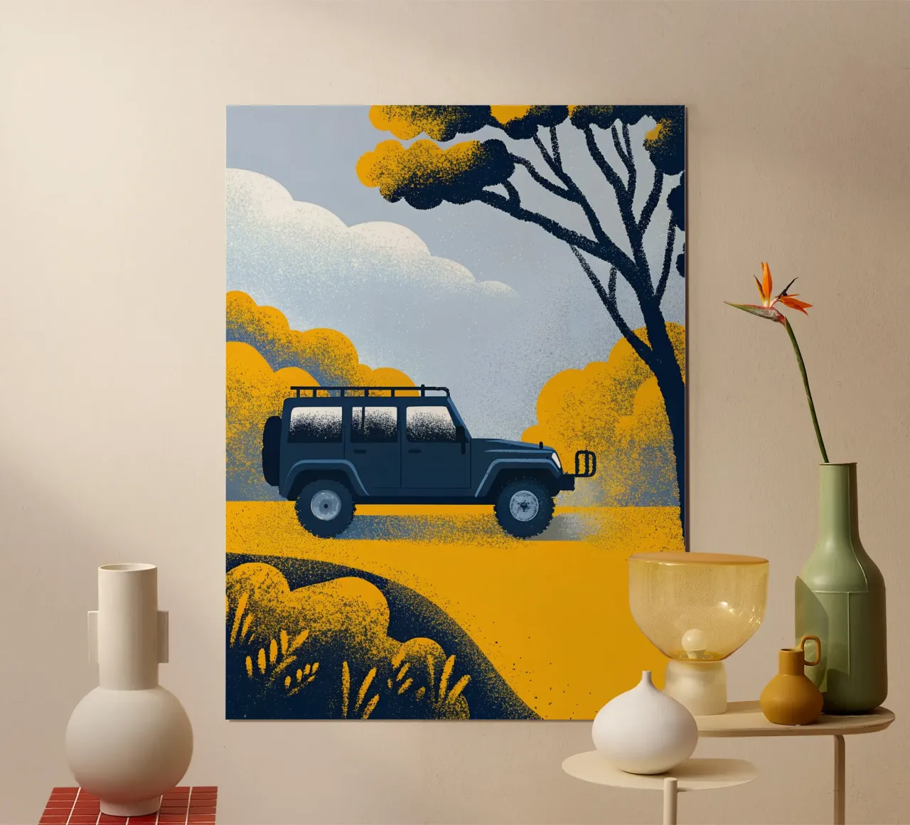 Jeep Autos Hahnemühle von SOUL SHOP