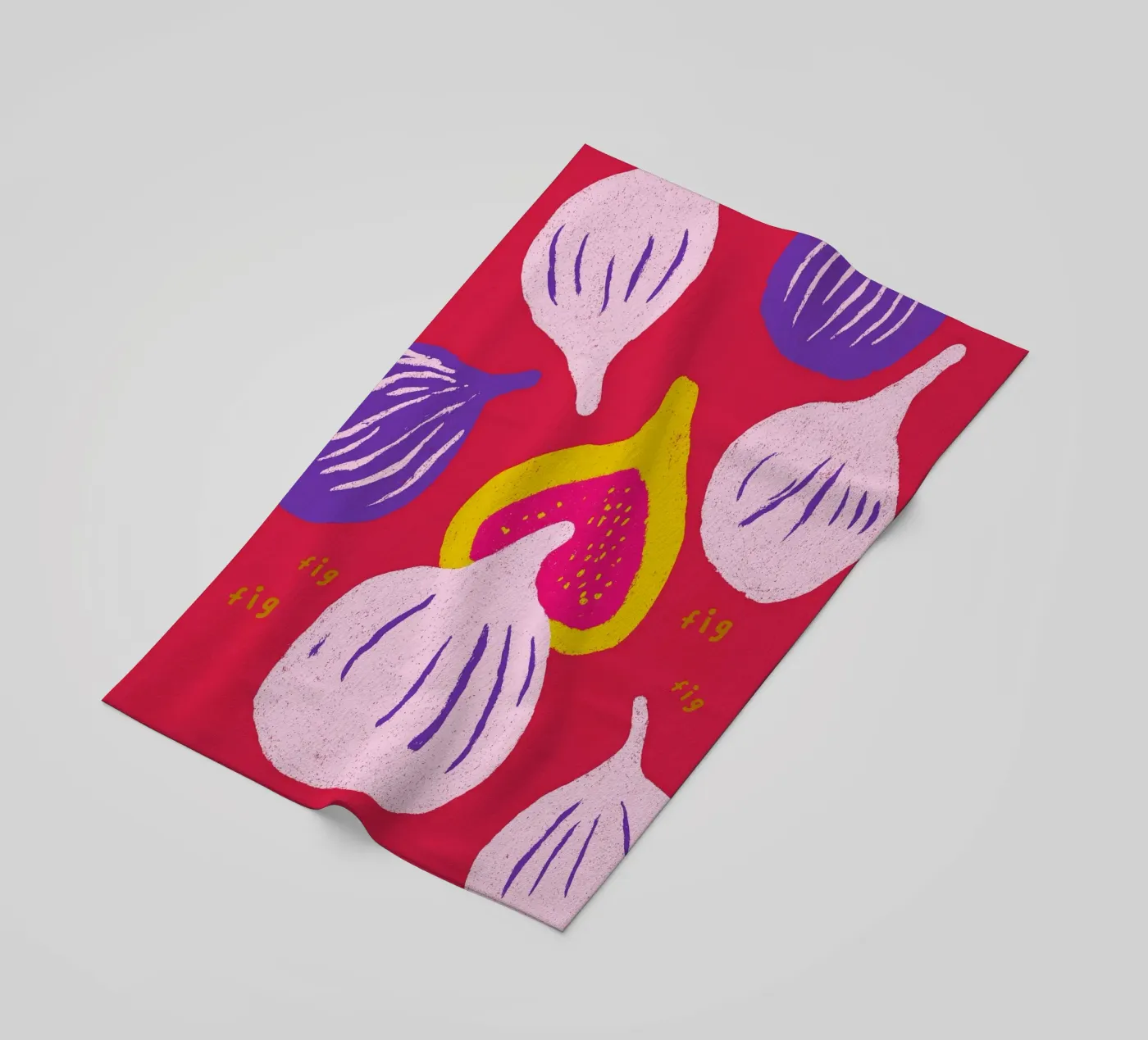 Figs serviette de plage de treechild
