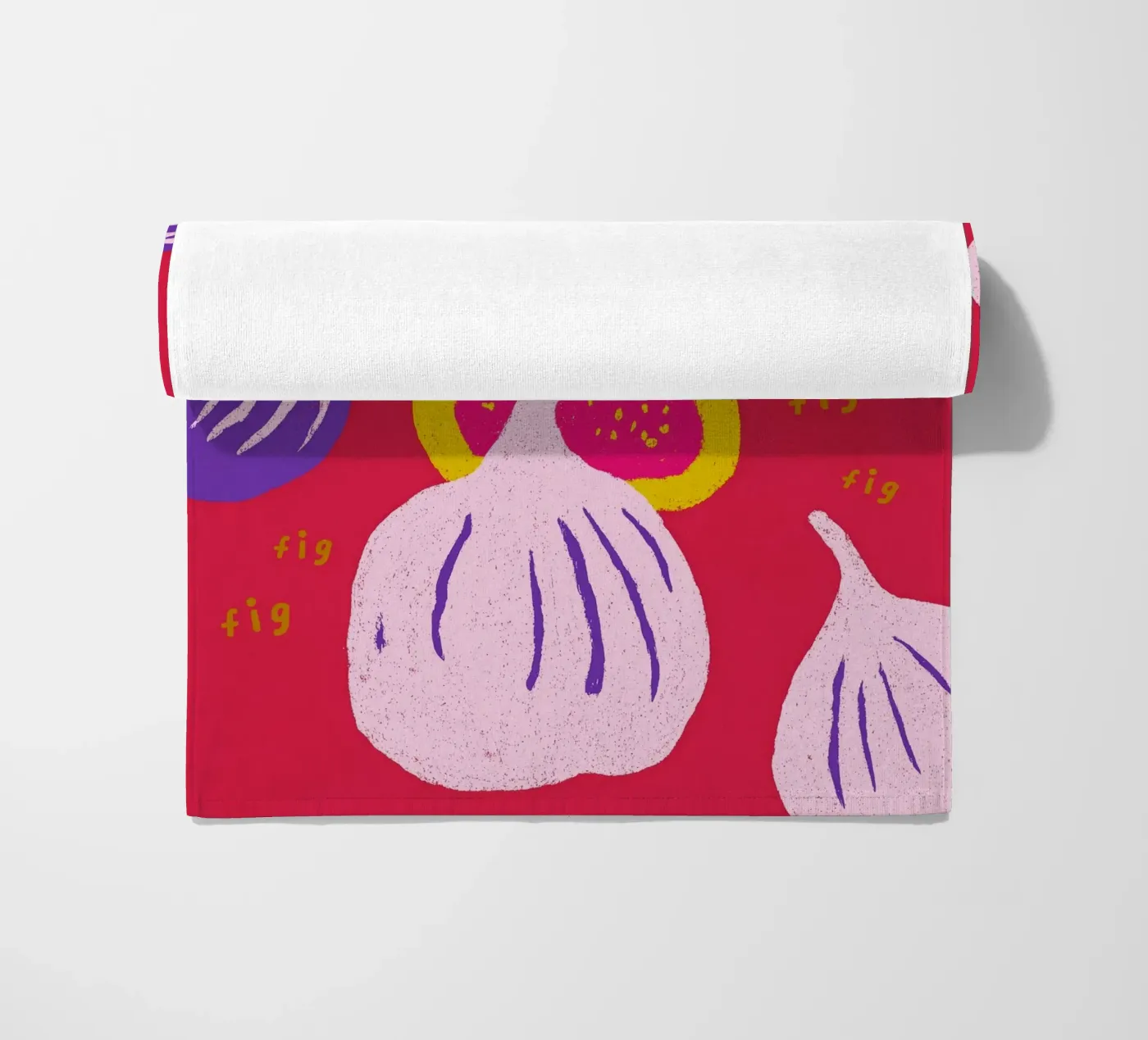 Figs serviette de plage de treechild
