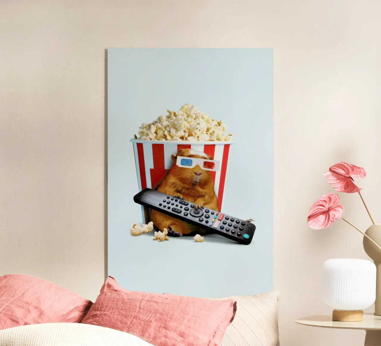 Popcorn Pig plexiglass da Jonas Loose