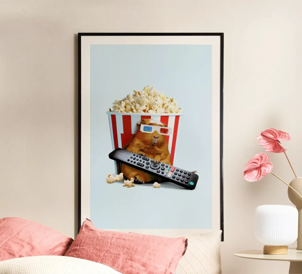 Popcorn Pig poster da Jonas Loose