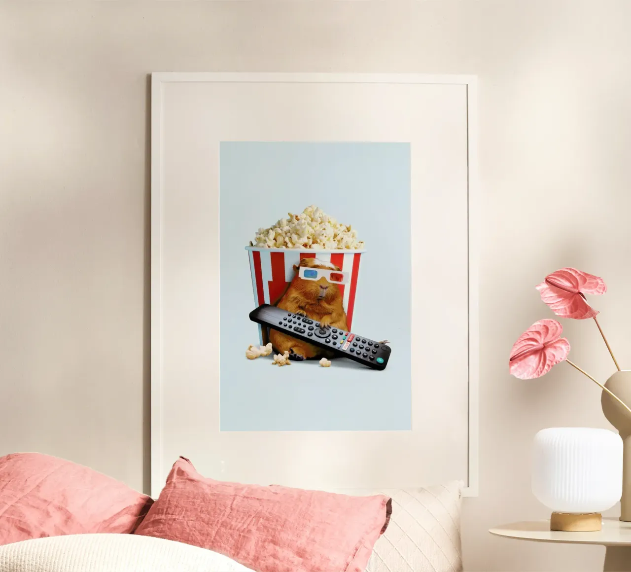 Popcorn Pig poster da Jonas Loose