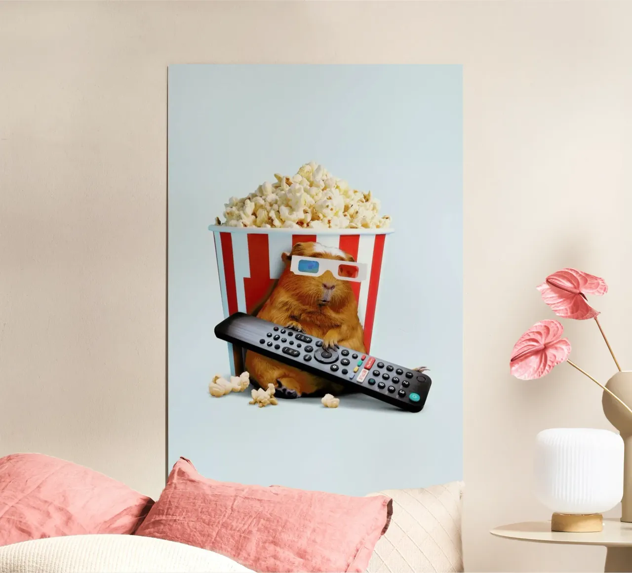 Popcorn Pig poster da Jonas Loose