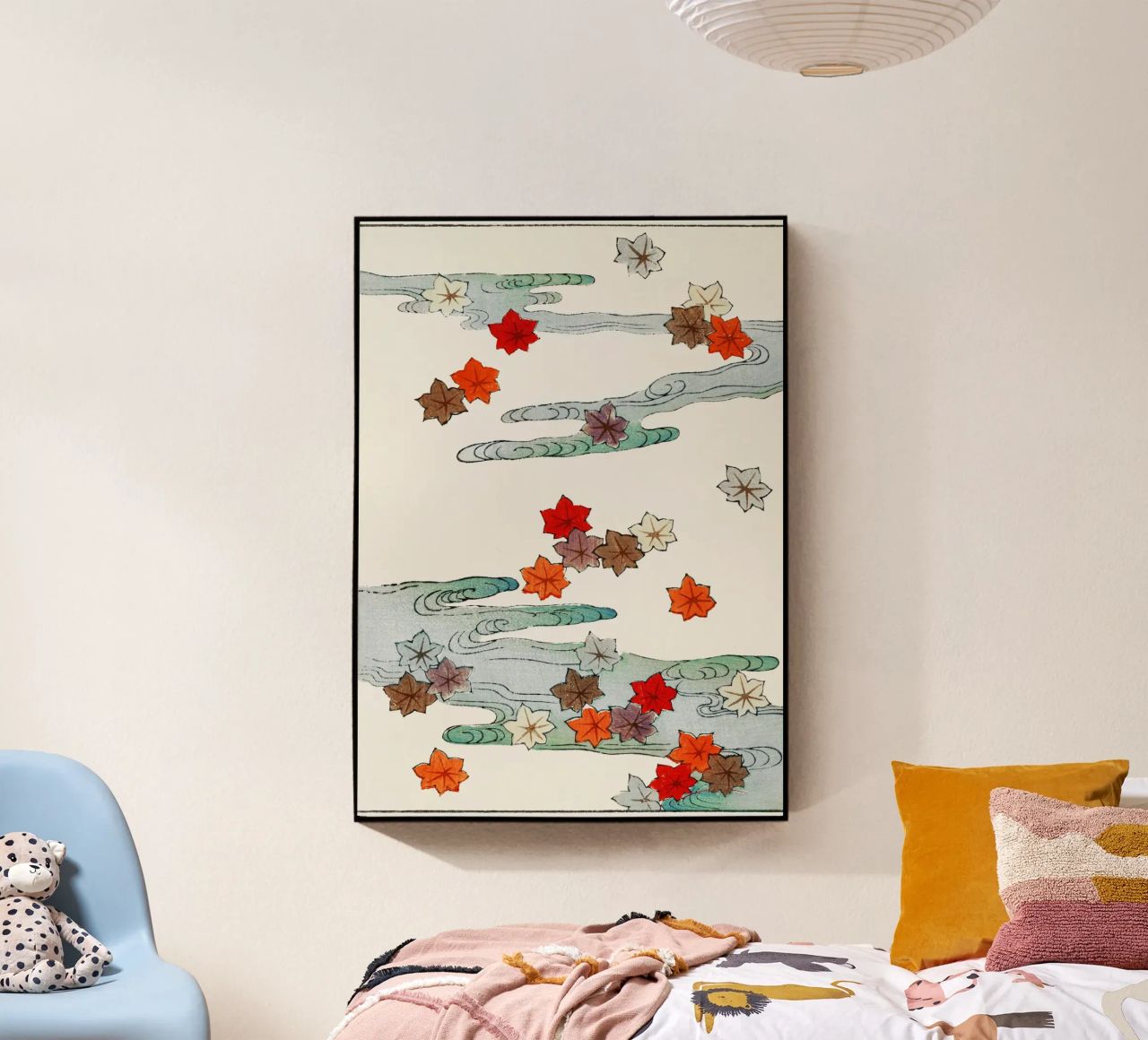 Autumn and water illustration. metacrilato de vintageshop