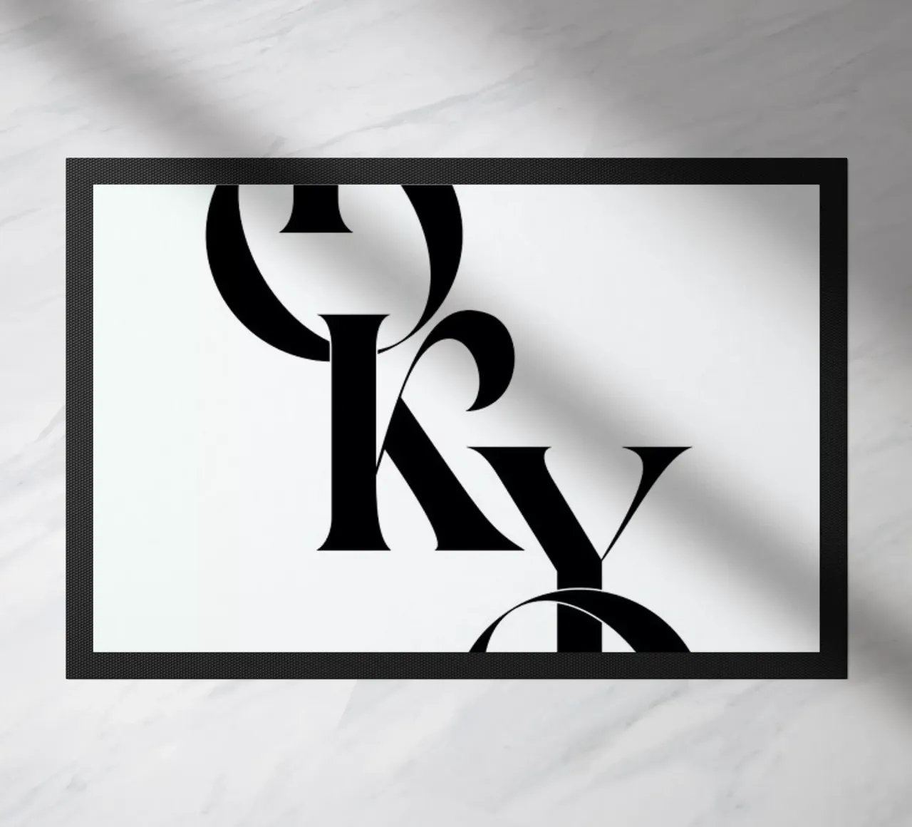 Tokyo doormat by Studio One