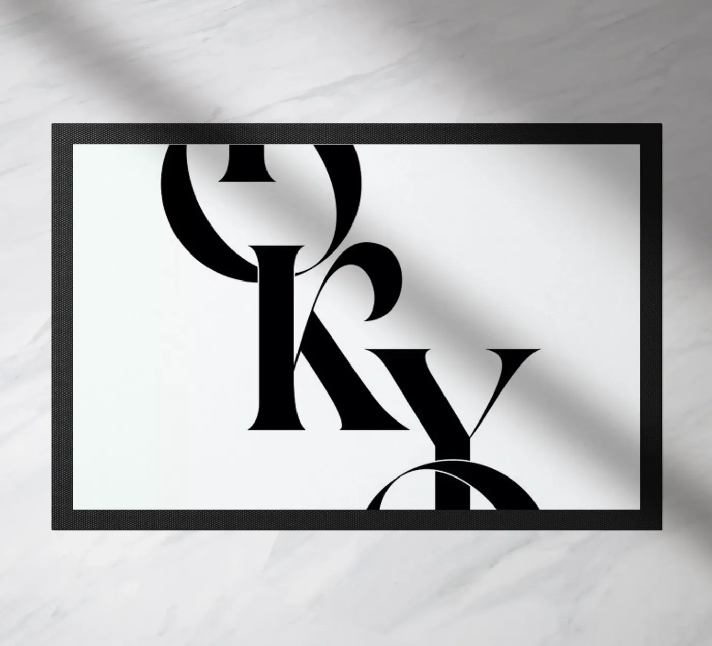 Tokyo doormat by Studio One