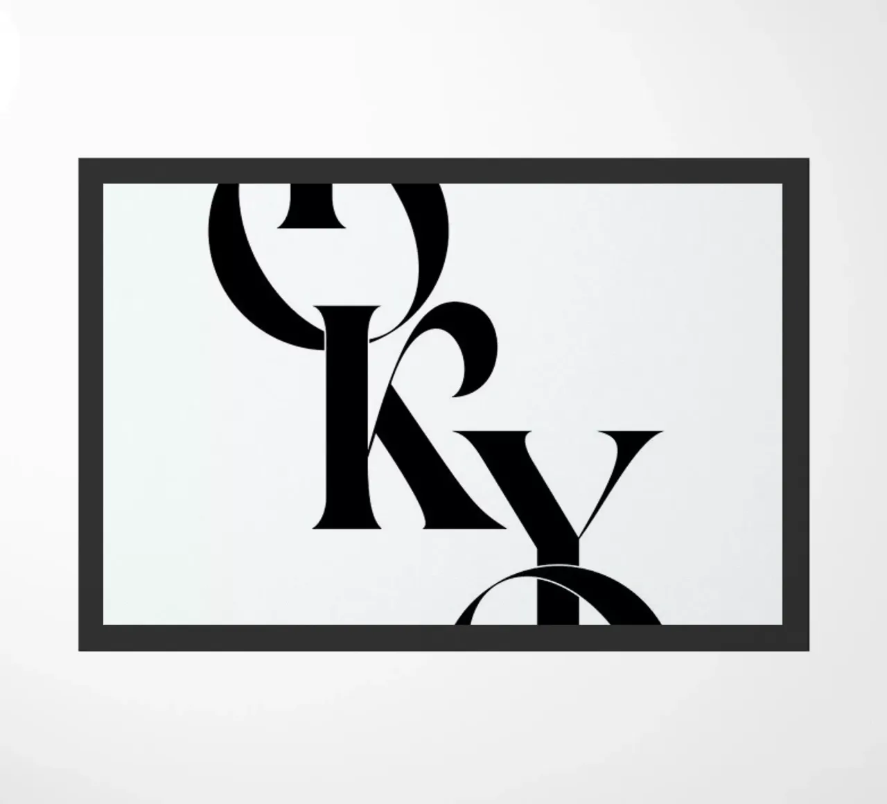 Tokyo doormat by Studio One