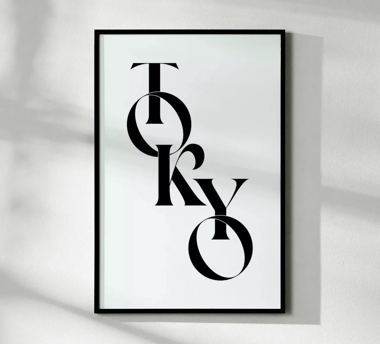 Tokyo poster avec cadre en plastique de Studio One