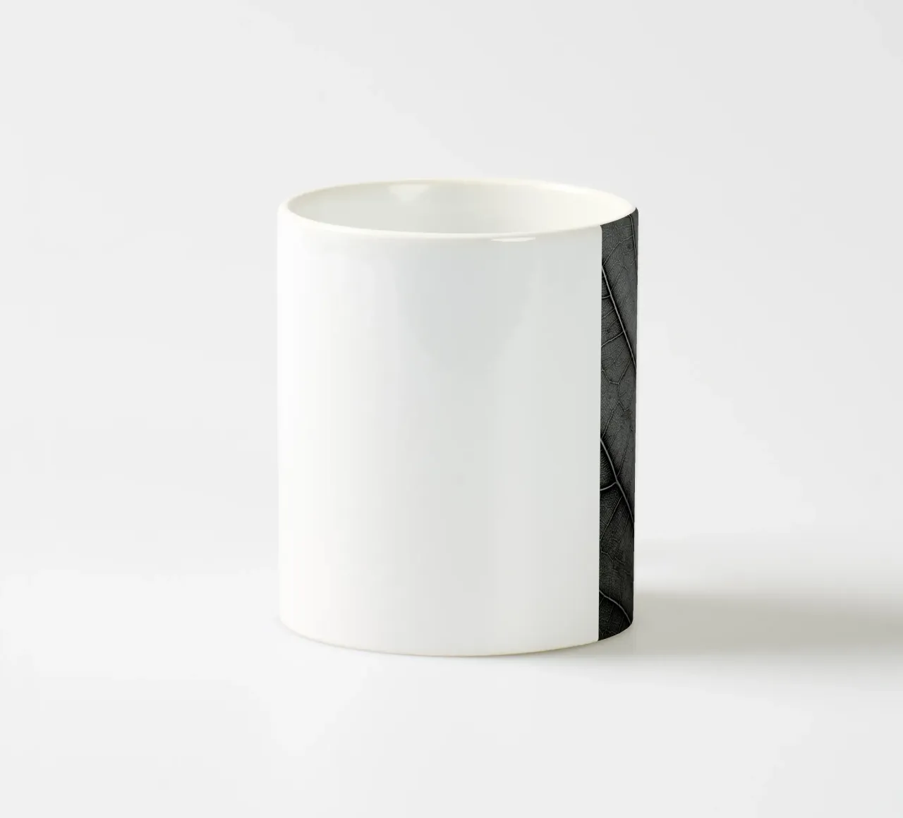 Black Leaf Fiddle Leaf Fig Tree tazza in ceramica da Studio Nahili