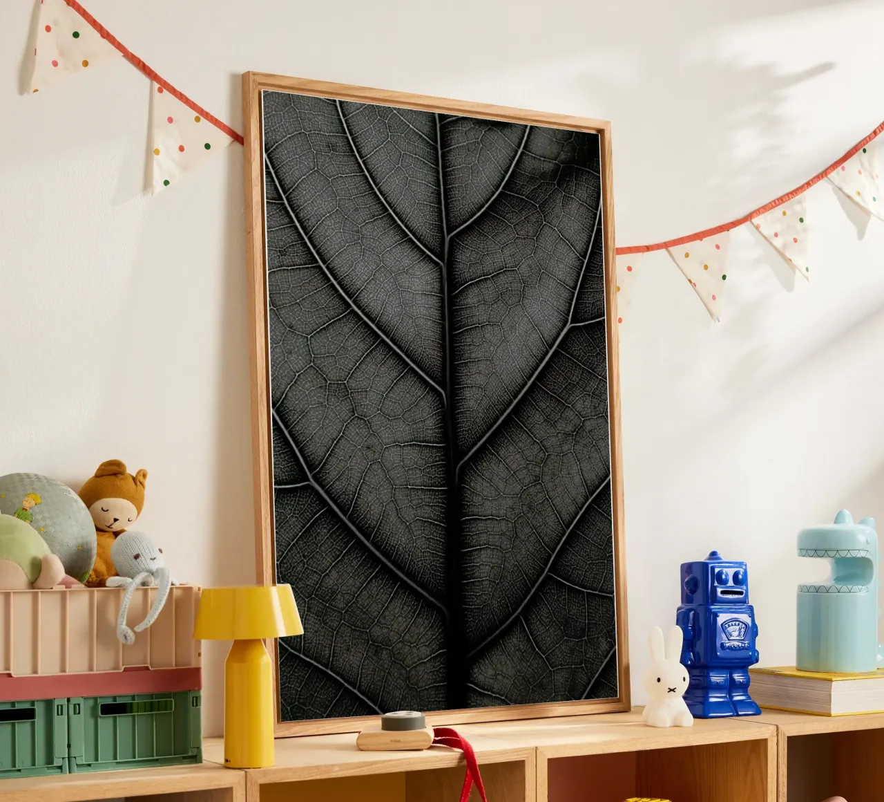 Black Leaf Fiddle Leaf Fig Tree plexiglass da Studio Nahili