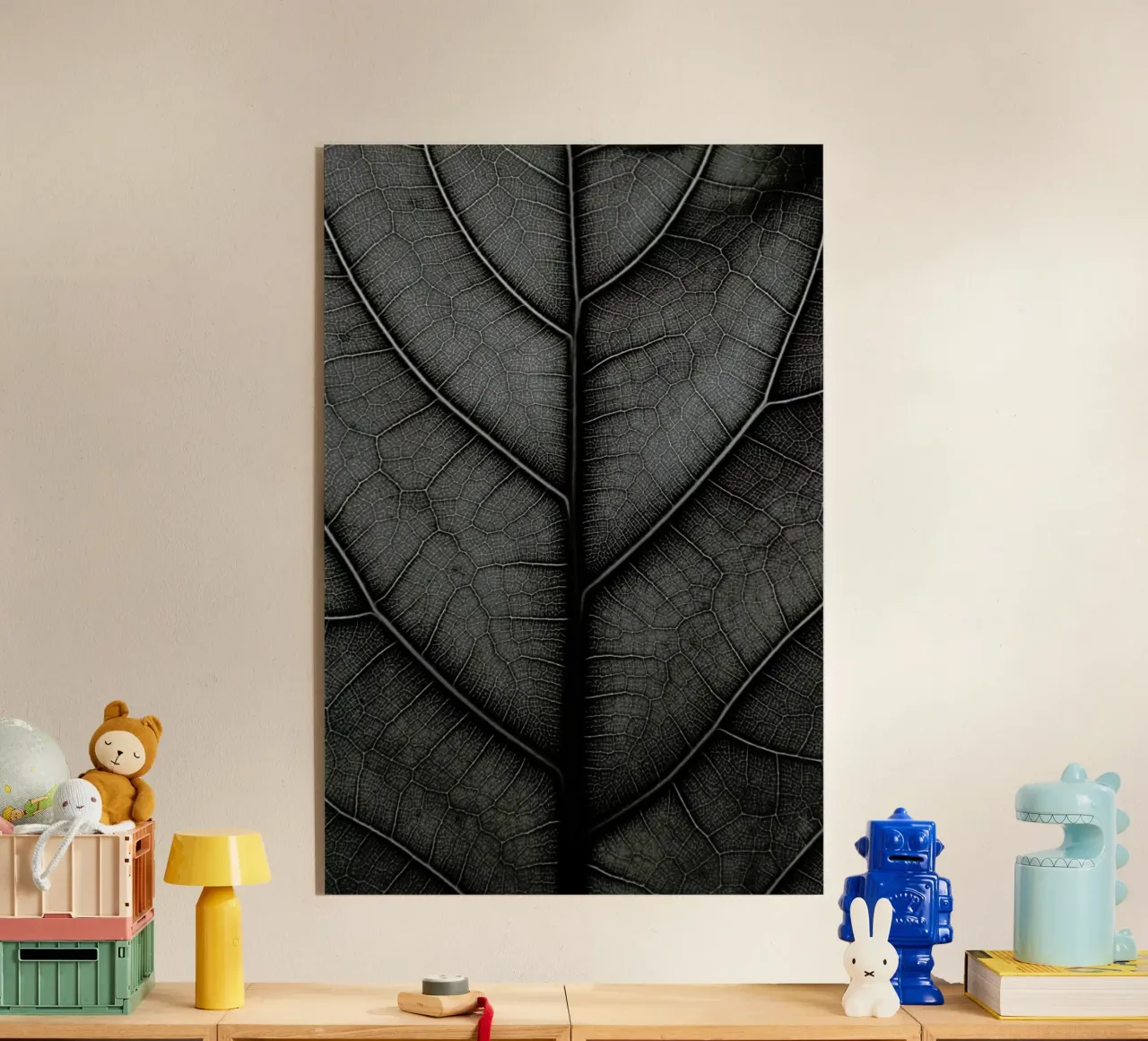 Black Leaf Fiddle Leaf Fig Tree plexiglass da Studio Nahili