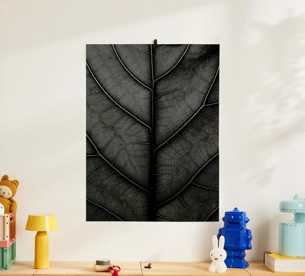 Black Leaf Fiddle Leaf Fig Tree carta hahnemühle da Studio Nahili