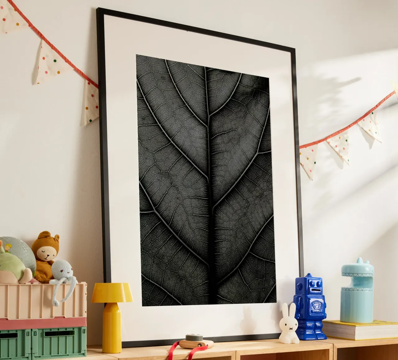 Black Leaf Fiddle Leaf Fig Tree carta hahnemühle da Studio Nahili