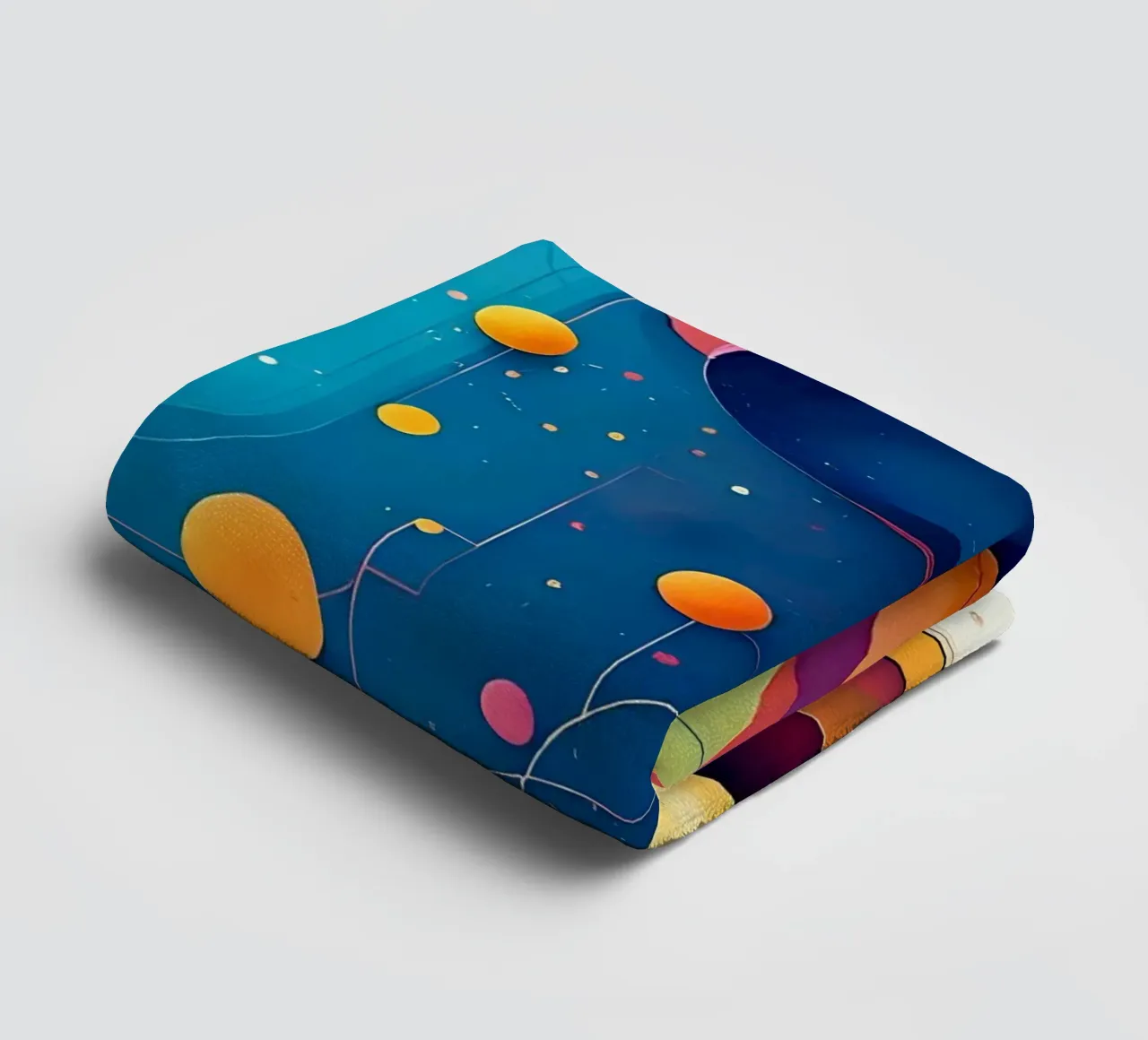 Painting_F_3 towel by Farb- und Blütenzauber by LK