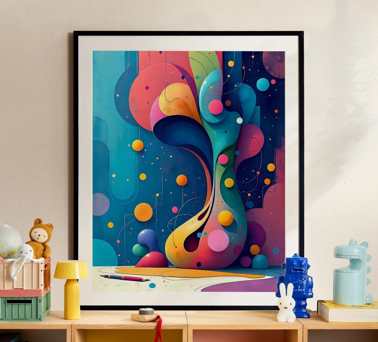 Peinture_F_3 poster de Farb- und Blütenzauber by LK
