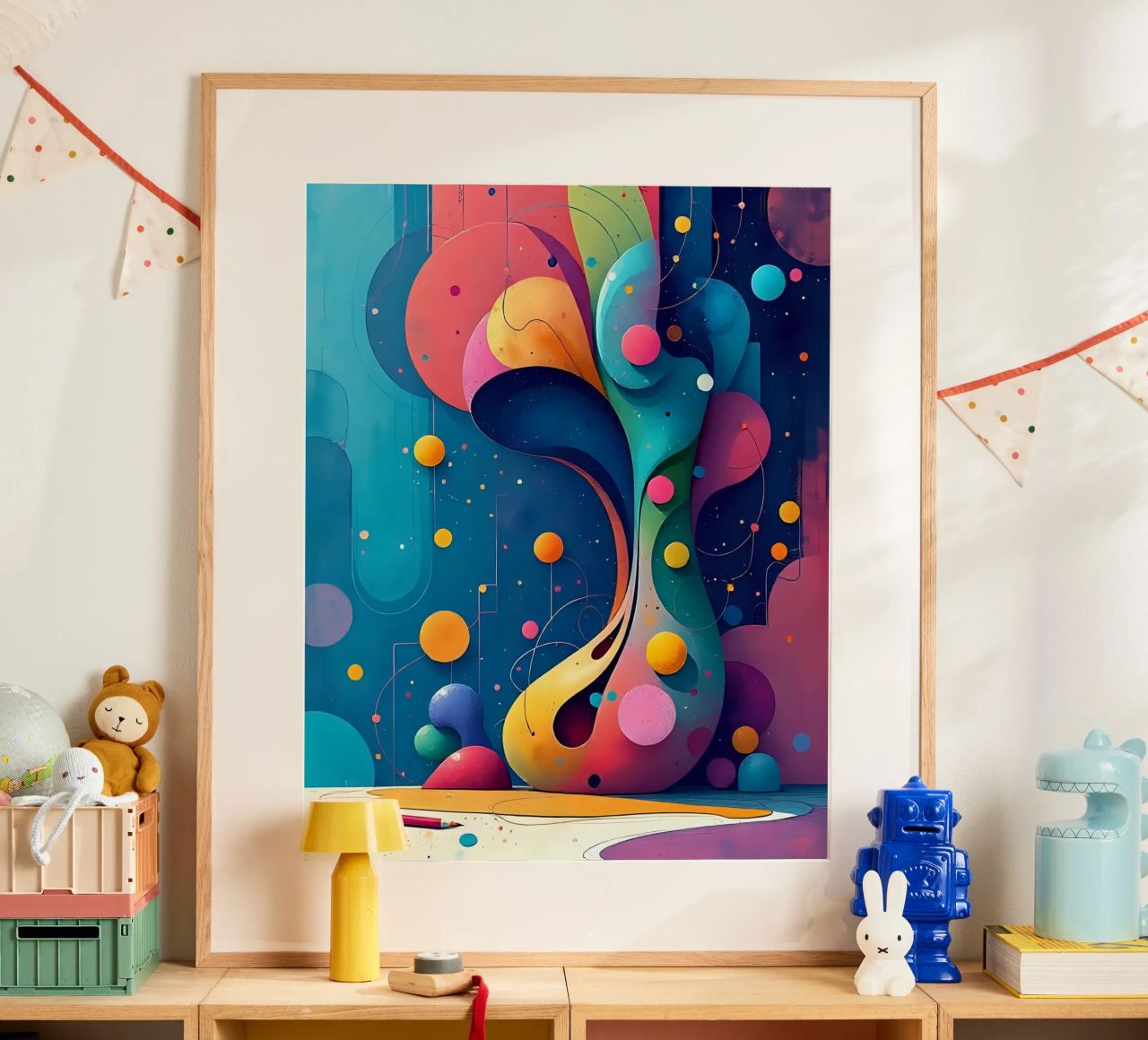 Peinture_F_3 poster de Farb- und Blütenzauber by LK