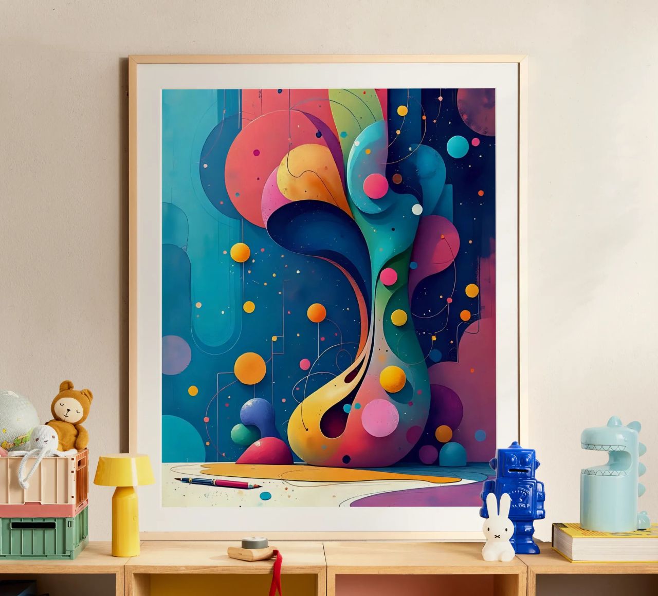 Peinture_F_3 poster de Farb- und Blütenzauber by LK