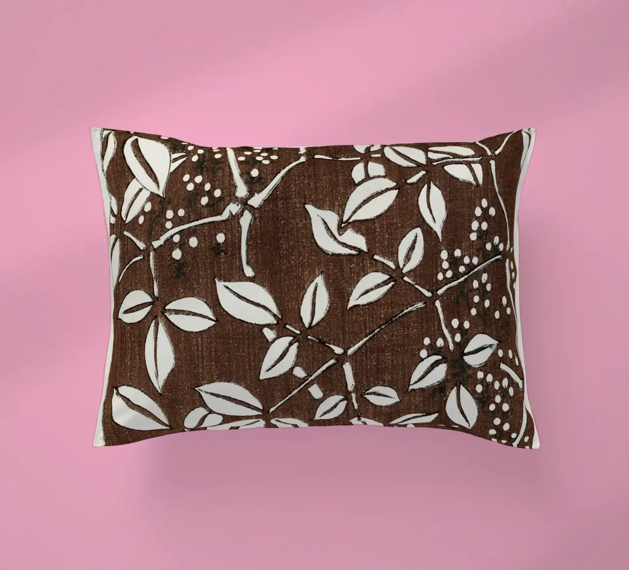 Leaf pattern cuscino da vintageshop