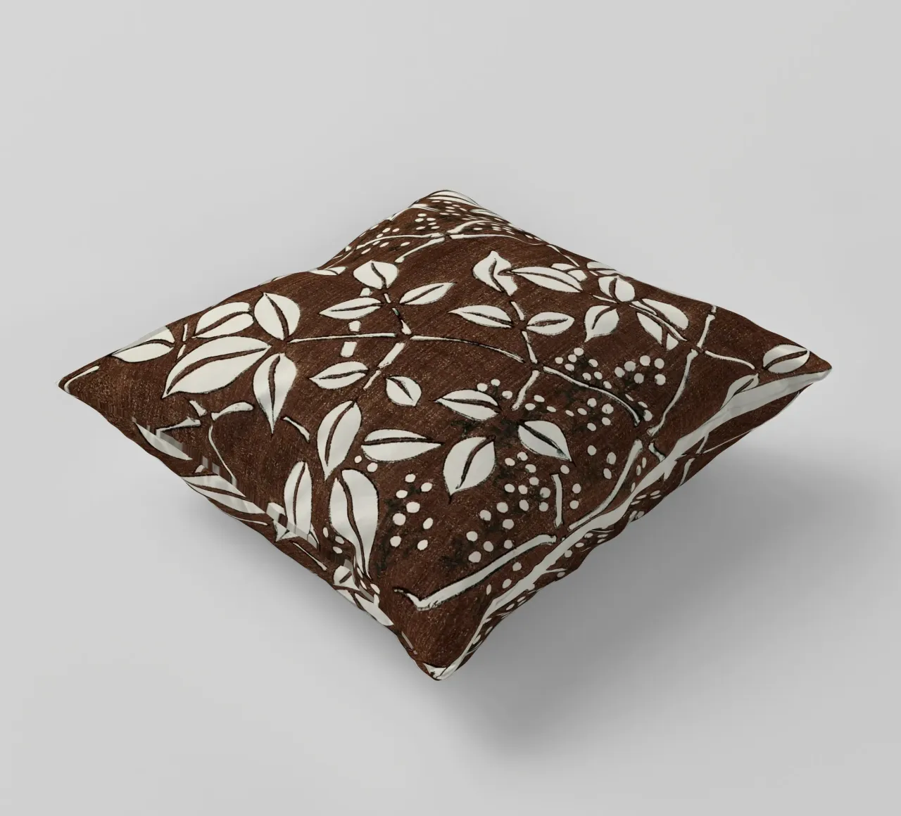 Leaf pattern cuscino da vintageshop