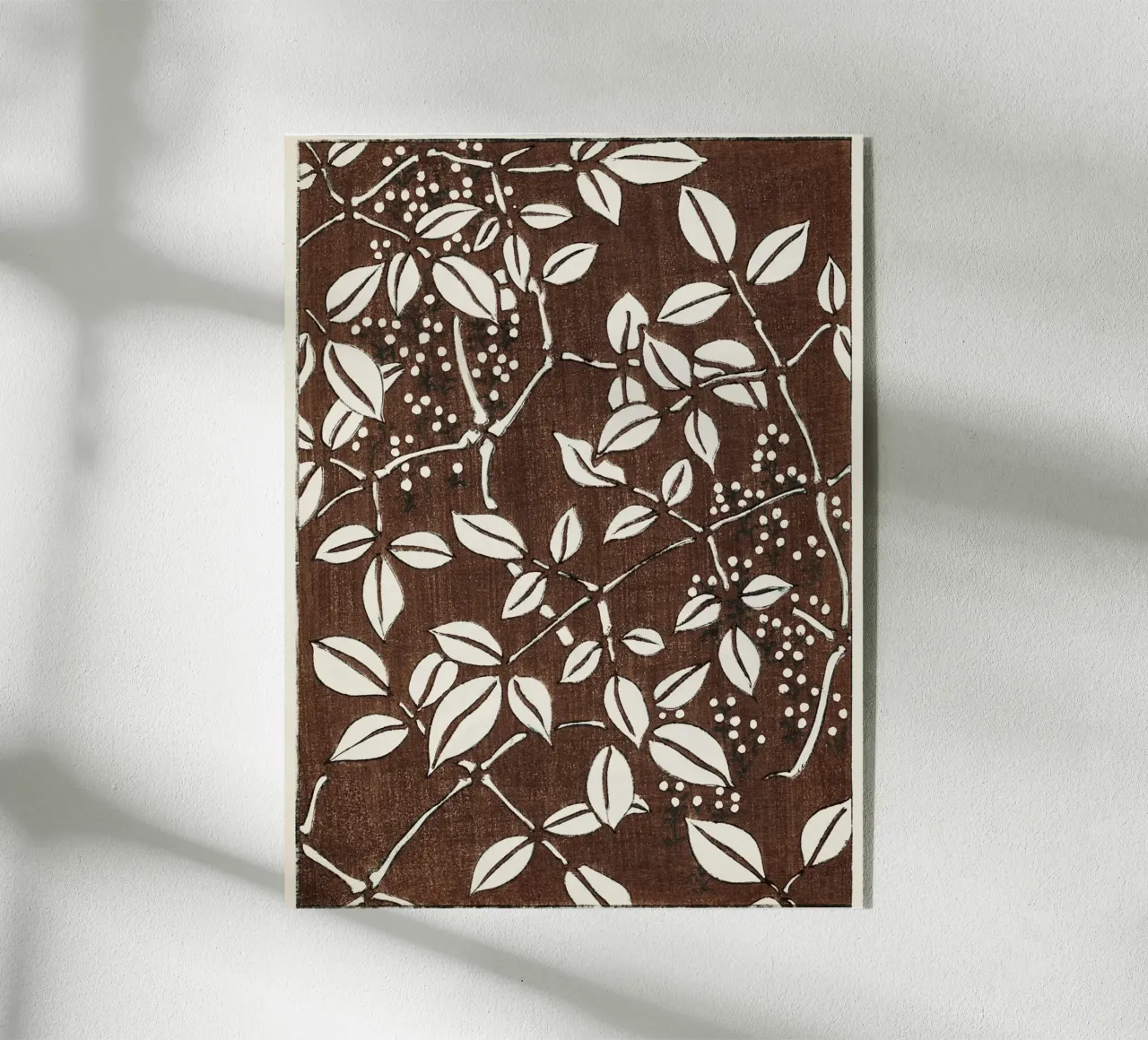 Leaf pattern plexiglass da vintageshop