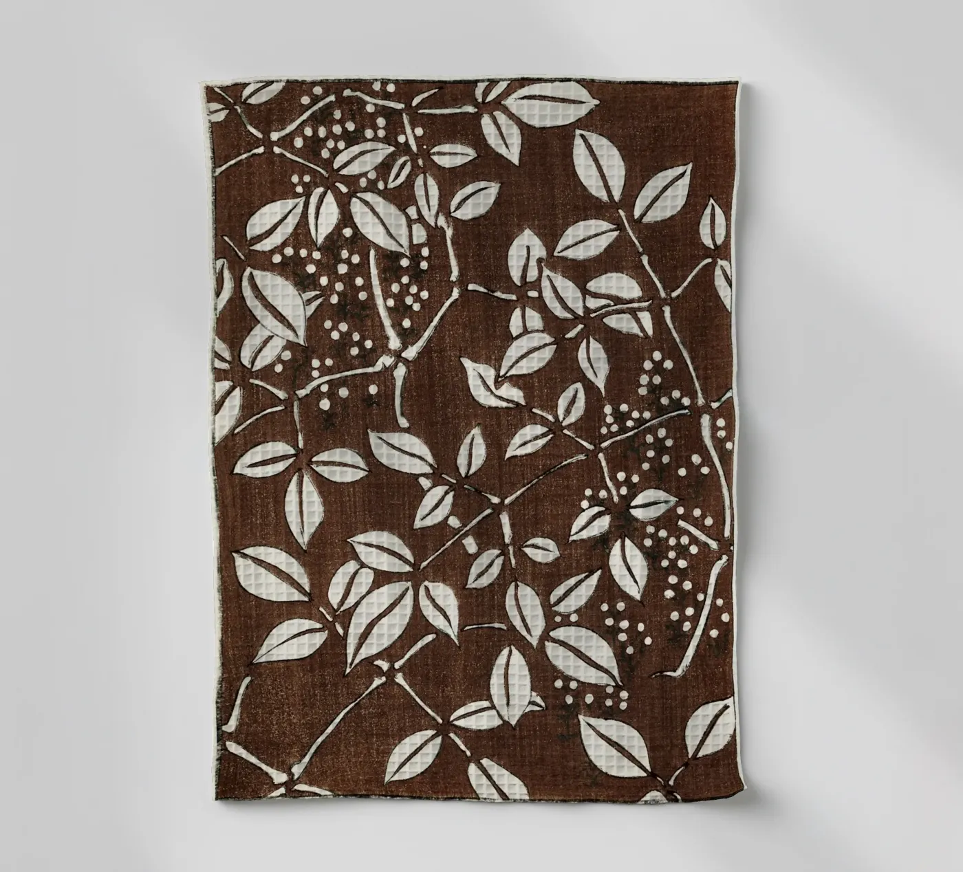 Leaf pattern Geschirrtuch von vintageshop