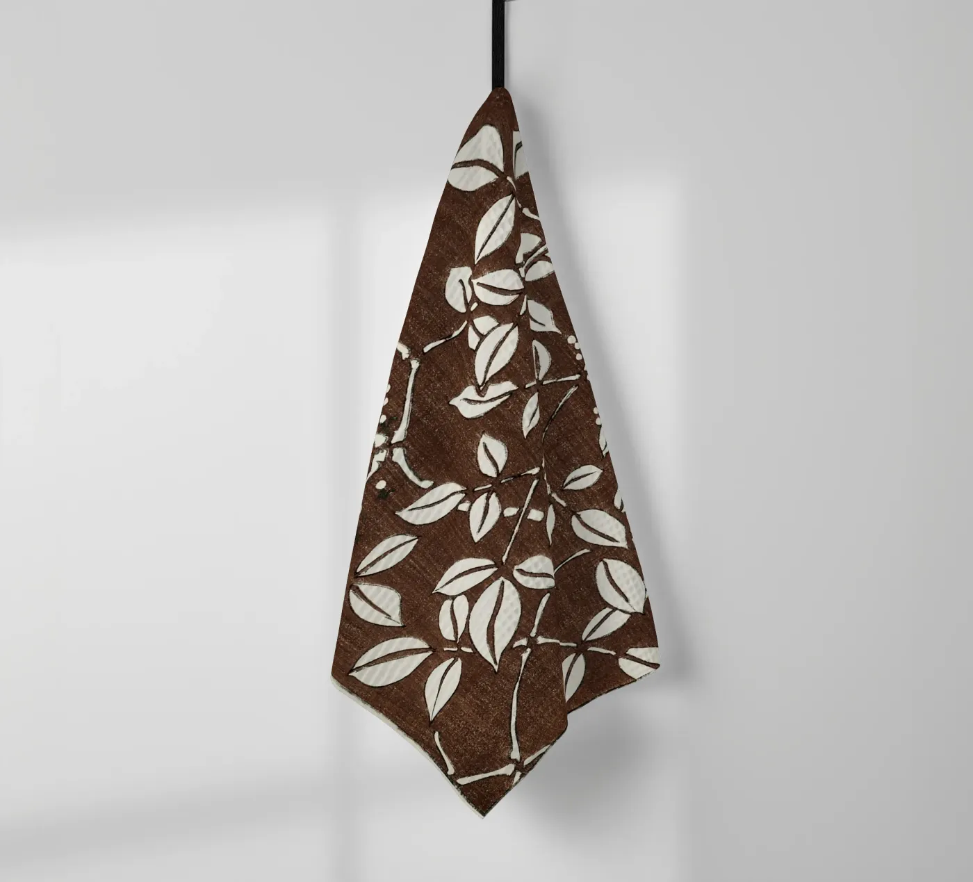 Leaf pattern Geschirrtuch von vintageshop