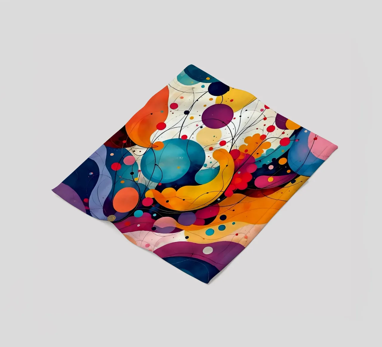 Pittura_F_4 coperta in pile da Farb- und Blütenzauber by LK
