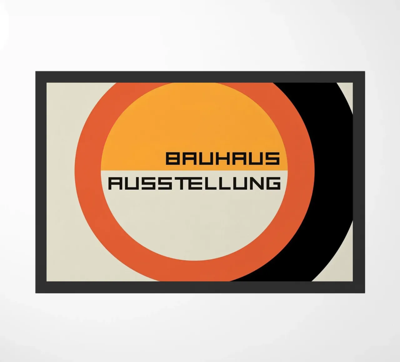 Mostra Bauhaus Design geometrico 1919 zerbino da Jam Poster