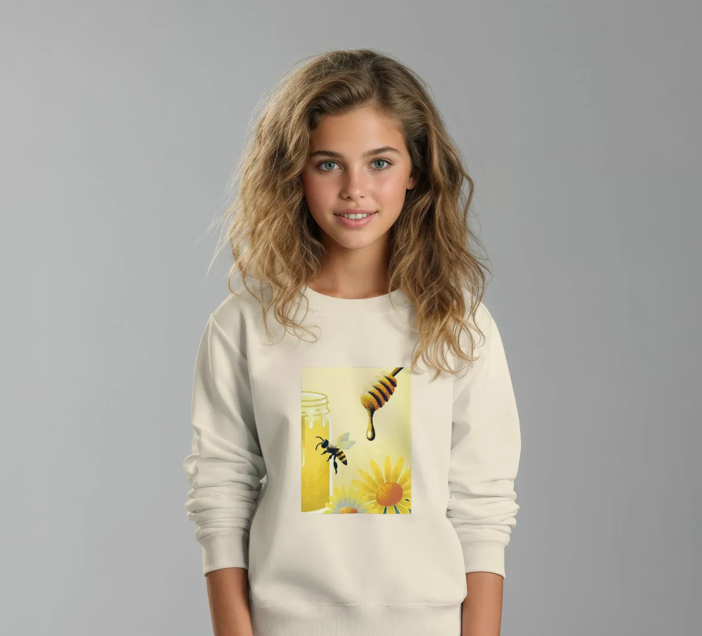 Honey and Bees felpa bambino da SOUL SHOP