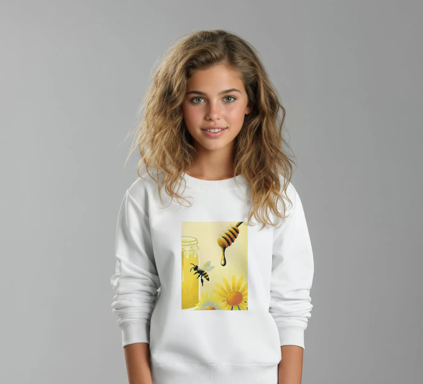 Honey and Bees felpa bambino da SOUL SHOP