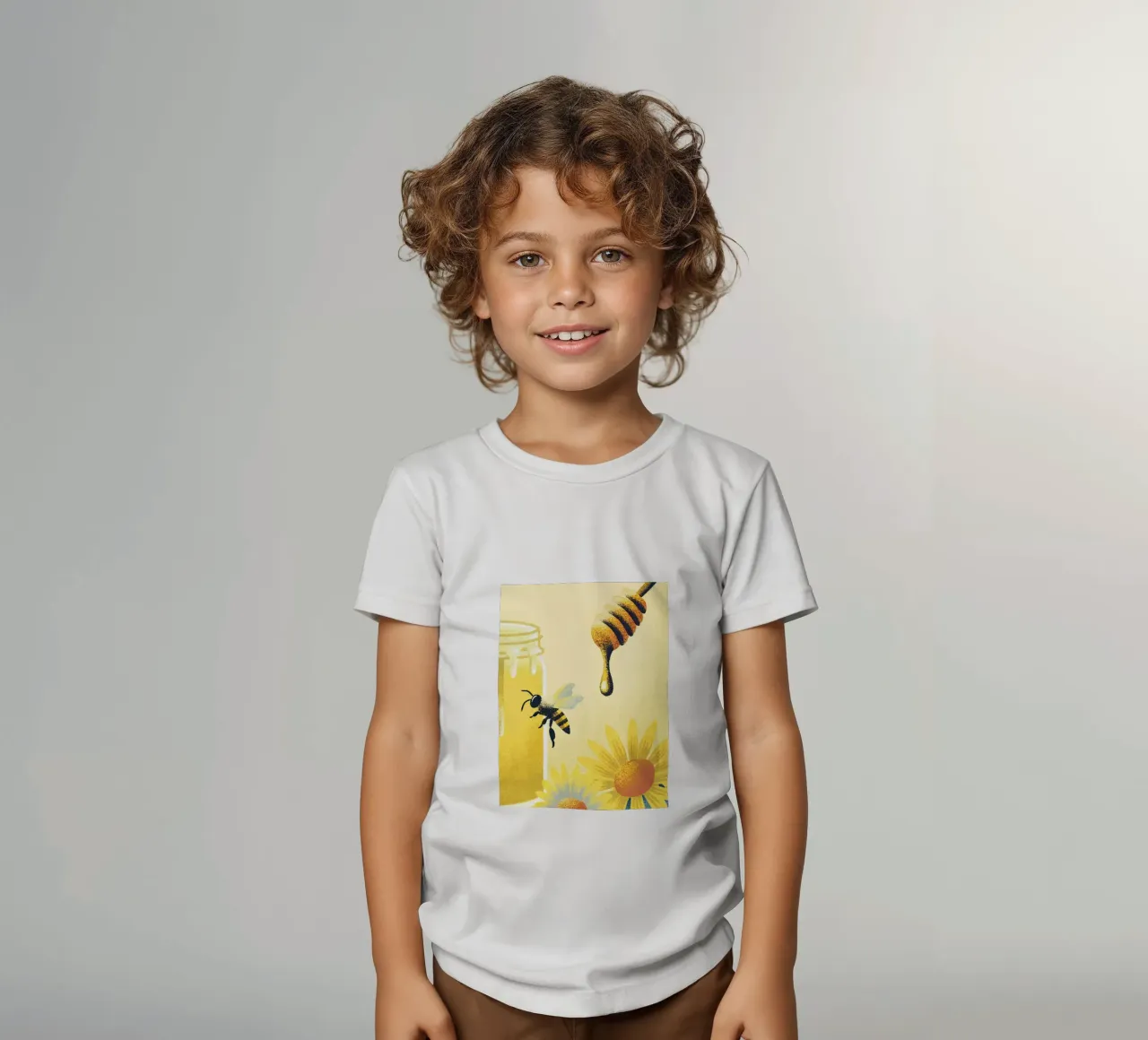 Miele e api t-shirt bambini da SOUL SHOP