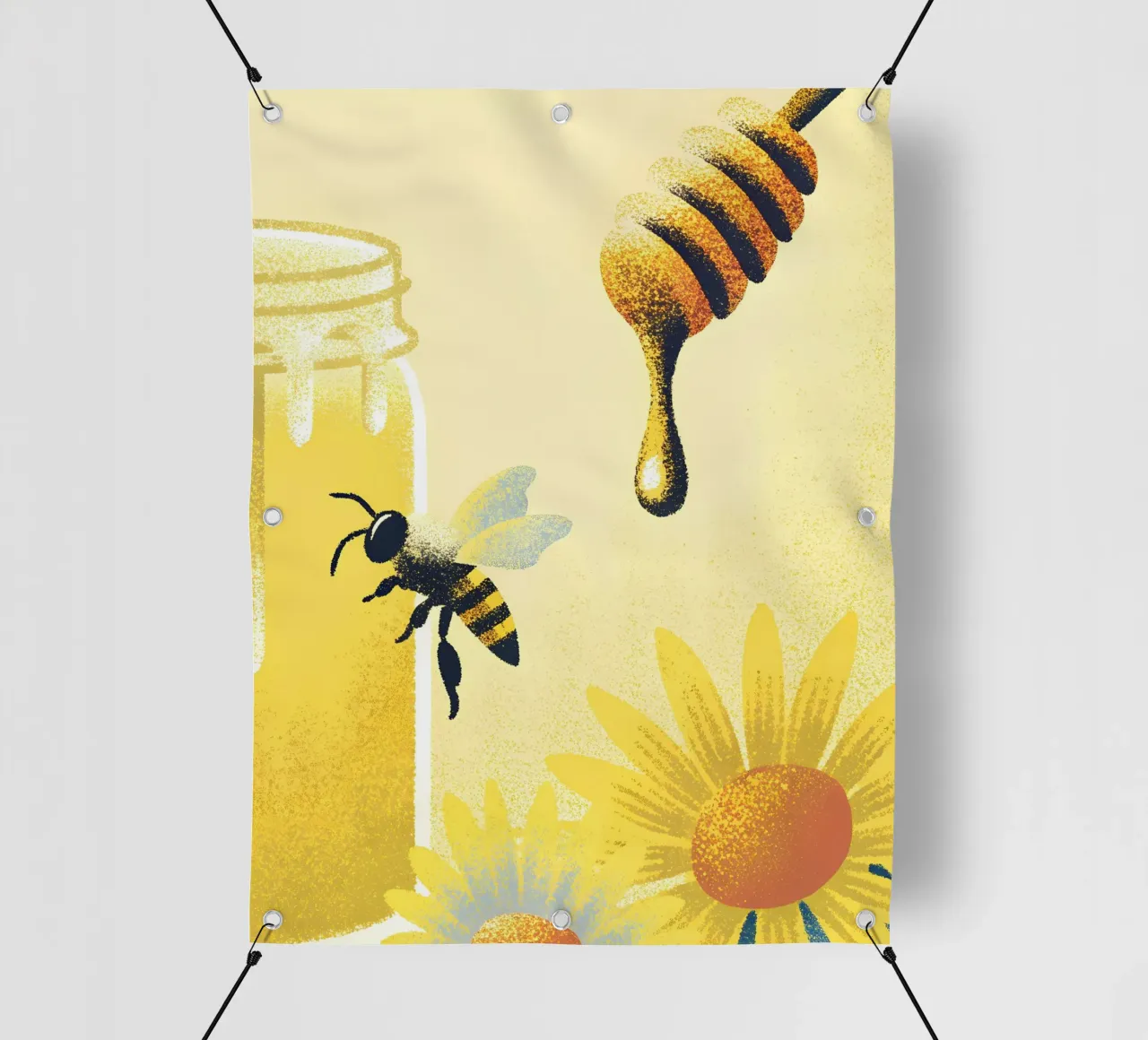 Miele e api telo in pvc da SOUL SHOP