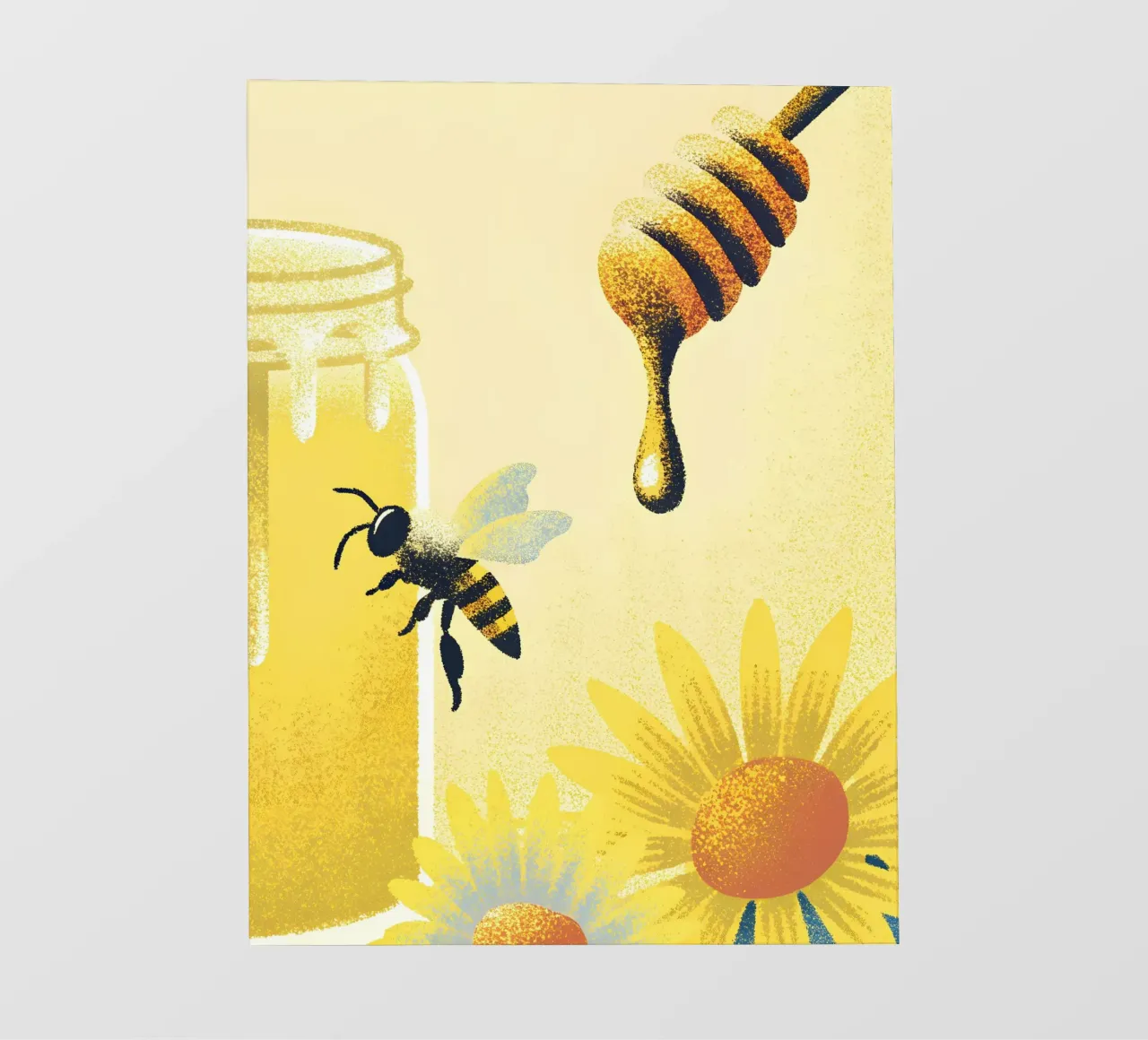 Miele e api telo in pvc da SOUL SHOP